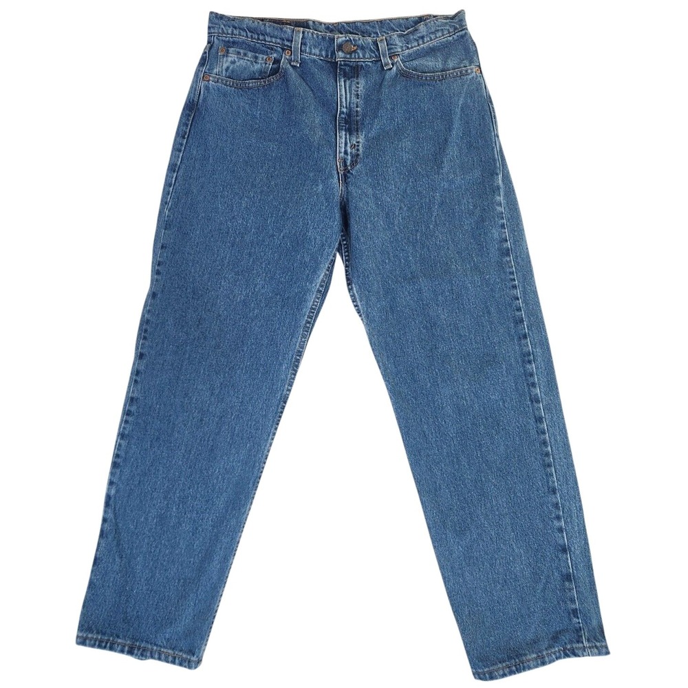 Levis 550 Relaxed Fit Jeans Mens 38x30 (36x30) Blue Baggy Denim VTG 90s Made USA
